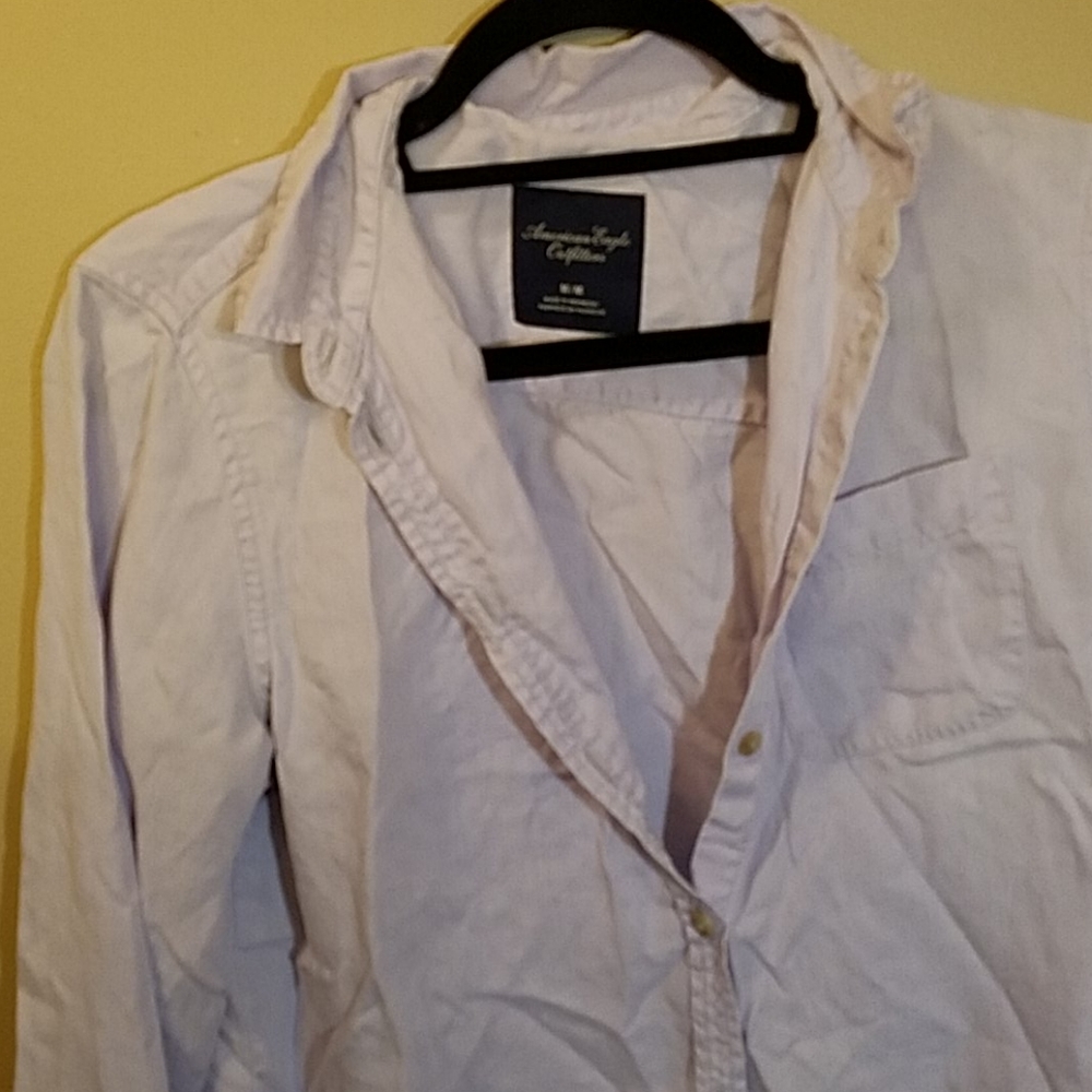 Lilac button down - Picture 5 of 5